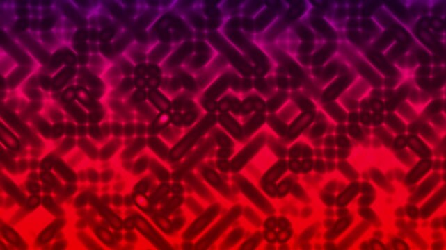 Interlinked glowing cell-like textures gently shift and pulse, forming a dynamic mosaic pattern with depth and rhythm&mdash;ideal for modern motion graphics, cinematic visuals, and expressive backdrops.