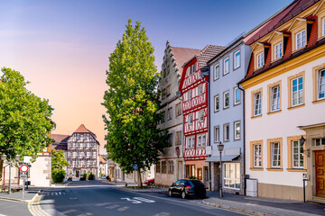 Obraz premium Altstadt, Muennerstadt, Bayern, Deutschland 