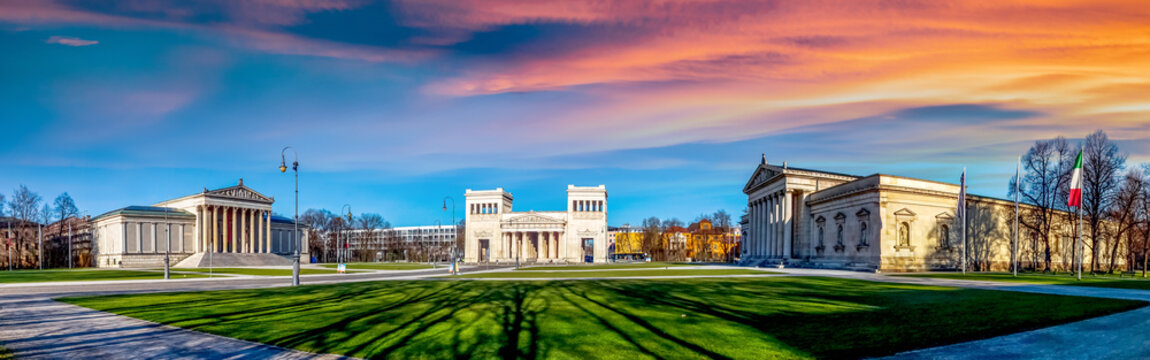 K&ouml;nigsplatz, Muenchen, Bayern, Deutschland 