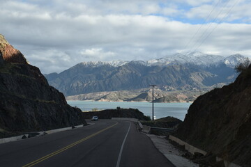 View The Beautiful Potrerillos Dam