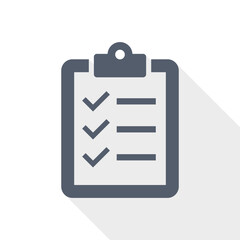 Checklist clipboard icon representing task management and service documentation.