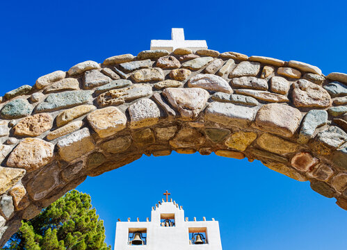 Historic St. Francis de Paula Church, Tularosa, New Mexico, USA