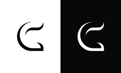 Letter C monogram logo design