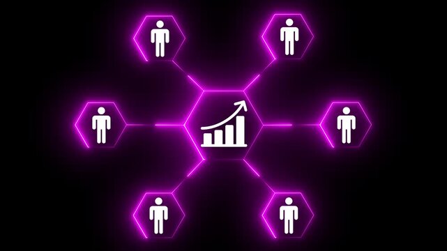 Business Network Growth Strategy with Centralized Data Visualization.