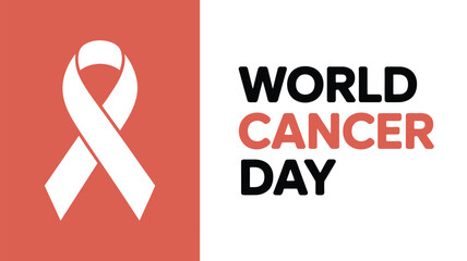 Celebrating world cancer day Vector