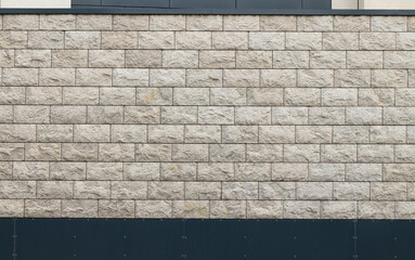 building background frame work brick wall textured pattern empty copy space external side of architecture object