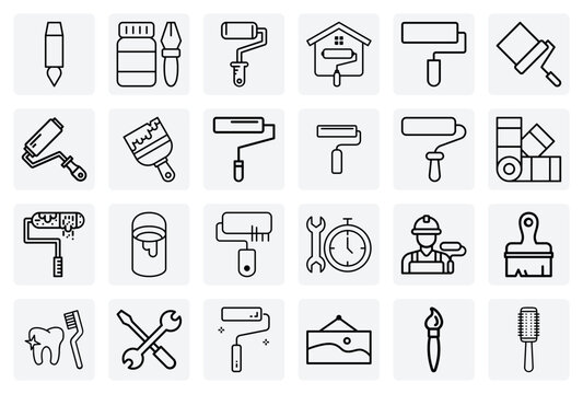 Diy Home Improvement Tools &ndash; Hammer, Drill, And Painting Supplies For Renovation And Repair Projects