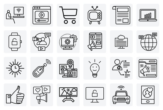 A Connected Smart Lifestyle &ndash; Smart Cars, Health Monitors, And Home Devices For Illustrating Modern Technology And Iot Integration