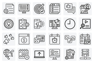 Fototapeta premium Content Marketing And Seo Strategy – Planning Content To Target Audiences And Rank In Search Engine Algorithms