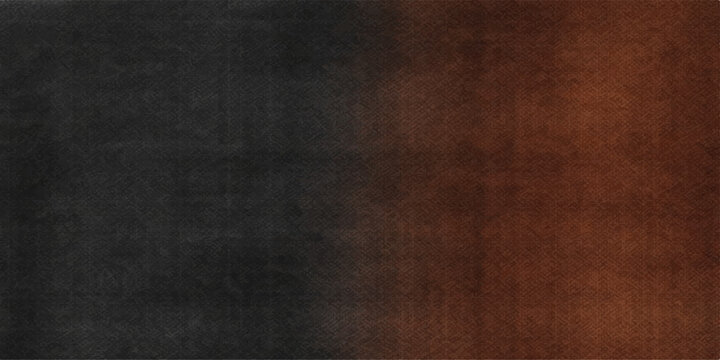 Rough dark wood texture and grunge brown leather material on an old vintage paper canvas background with a dark grey textile pattern surface