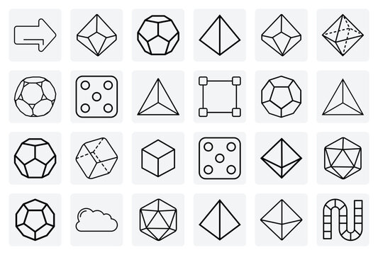 Complete Set Of Tabletop Gaming Dice &ndash; Featuring D4, D6, D8, D10, D12, And D20 For Rpg Adventures