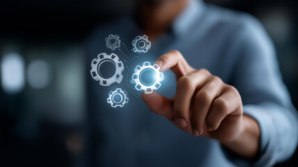 Fototapeta premium International organization standardization business industry quality control certification business technology concepts regulatory standards compliance management