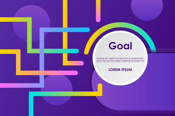 Modern template for infographics. Round frame. Banner for presentation. Vector illustration. Target. Template for business, presentation, training, strategy, banner, poster. EPS 10.eps