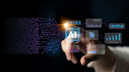 AI data analysis enhances business insights, drives performance, and strengthens strategy with advanced data visualization and predictive analysis Parse