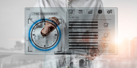 Smart time management dashboard enhances task organization, boosts workflow efficiency, and helps...