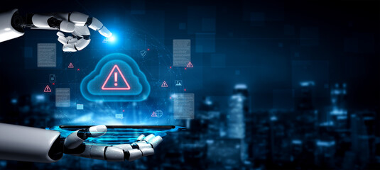 AI-driven cloud interface automatically detecting and managing cybersecurity threats, ensuring network safety and data integrity across connected systems Parse