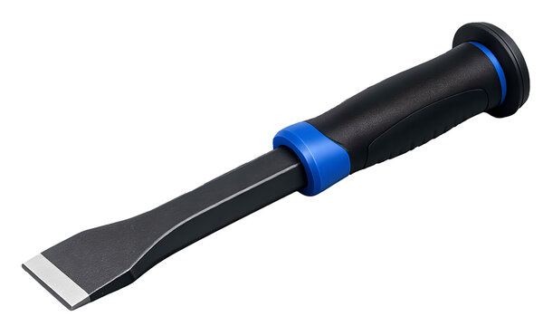 Bujrin, a rigid metal tool, featuring a beveled, pointed or cutting tip.