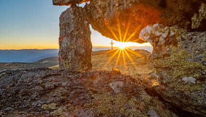 Sonnenuntergang am Gstoder