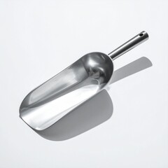 Stainless Steel Scoop with Handle for Efficient Serving and Pouring