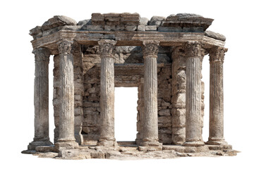 Obraz premium Ancient Roman Ruins with Columns in Turkey