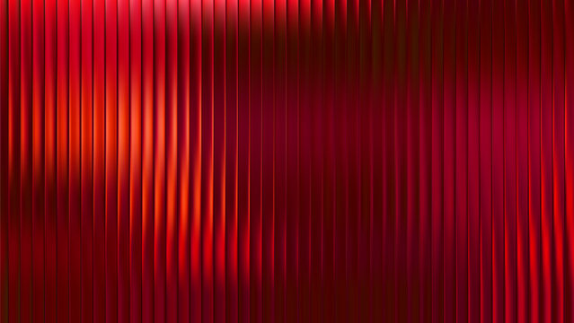 Neon glass ribbed and red fractal fluted with vertical gradient futuristic. Diamond hologram party and neon concept polygon with red vector glass. Tech neon poster and random cyber.