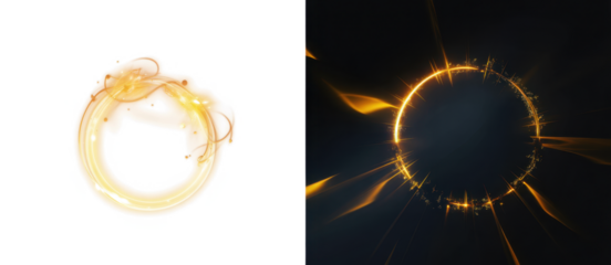 Bright white light flare with starburst effect on transparent background, twirl, glowing sun flash with lens reflection. sparkling background, PNG illustration, sparkle, magic light, Cinematic effec