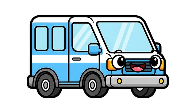 Cartoon Van