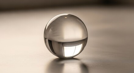 Contemporary Table Lamp with Metallic Finish