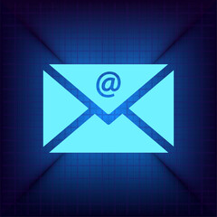 Vector illustration on a blue background