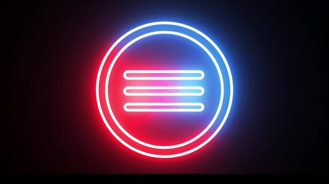 Three paralleled straight line icon of play button.