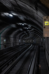 Obraz premium Tunnel in Subway