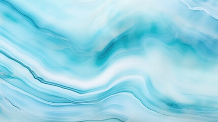 Stunning aqua onyx marble design featuring smooth, flowing patterns in shades of blue and white, evoking sense of tranquility and elegance