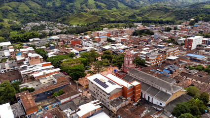 San Carlos, Antioquia - Colombia. November 23, 2025. It is a mountainous municipality located in the central Andes mountain range.