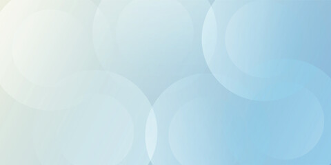 Soft Blue Abstract Circle Background With Light Gradient For Calm Design and Wallpapers