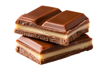 Two Pieces of Milk Chocolate with Filling