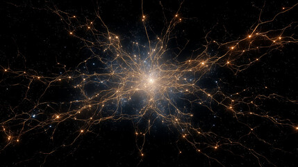 Neural network galaxy