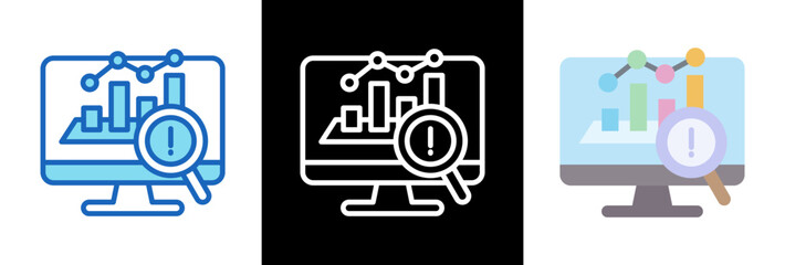 Risk Assessment triplestyle icon