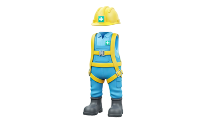 3D Rendering of Safety Workwear