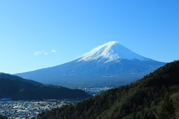 富士見橋展望台からの景色
