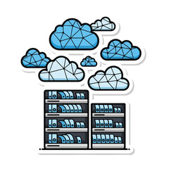 Cloud Storage Servers with Data Centers.