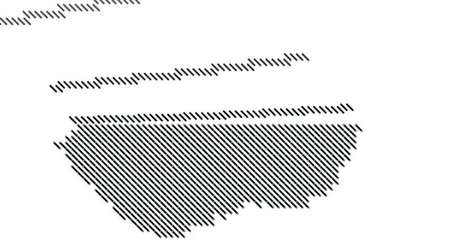 Falling Diagonal Motion Forms Hungary Silhouette