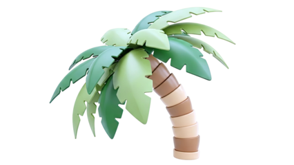 Stylized Palm Tree