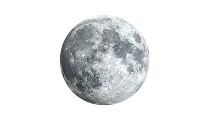 Fototapeta premium Close-up of the Moon's surface with craters