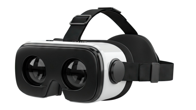 Virtual Reality Headset - Powered by Adobe