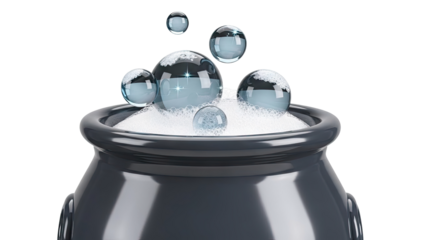 Bubbles in a Cauldron