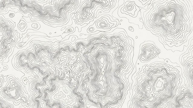 Topographic contour lines pattern