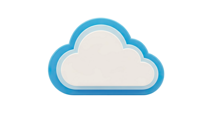Layered Cloud Icon