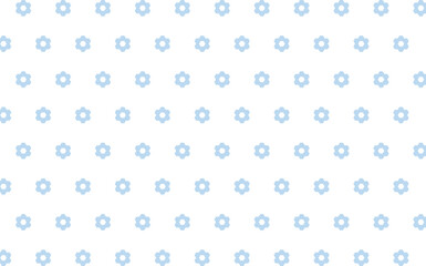 Fototapeta premium ヘキサゴンフラワーの背景イラスト ハーフステップ 水色 Web Adobe Illustrator Artwork 