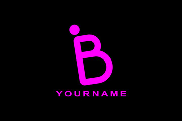 This is a vector image of a pregnant woman and the letter B, suitable for use in logo designs for formula milk, food, beverage, content, book, printing, health, and pregnant women companies. © Meinez