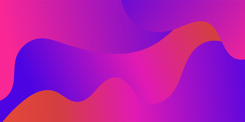 Abstract Fluid Gradient Background with Dynamic Flowing Shapes for Modern Landing Page.Creative element design in vetor illustration